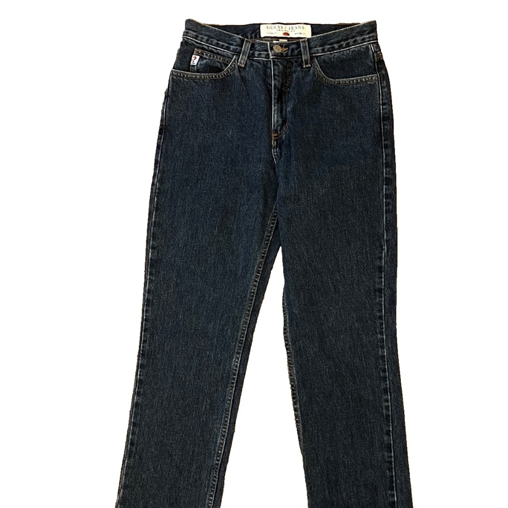 VIntage Y2K 90's Guess ? Mom Jeans Original Classic Fit Narrow Leg Size 28 050